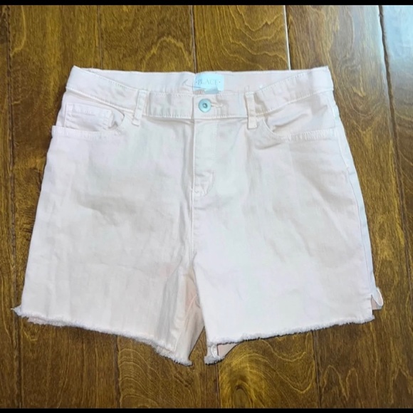 Children’s Place Pink Jean Shorts - Picture 2 of 5